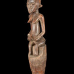 Power Stick / Scepter - Wood - Senufo - Ivory Coast