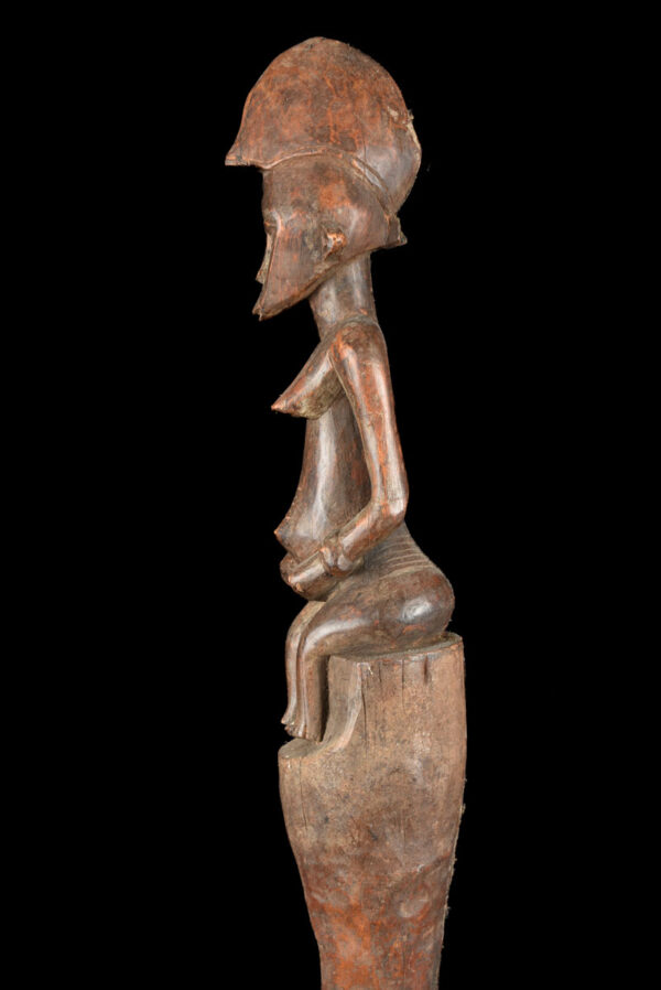 Power Stick / Scepter - Wood - Senufo - Ivory Coast