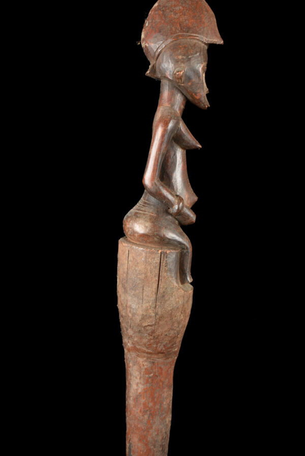 Power Stick / Scepter - Wood - Senufo - Ivory Coast
