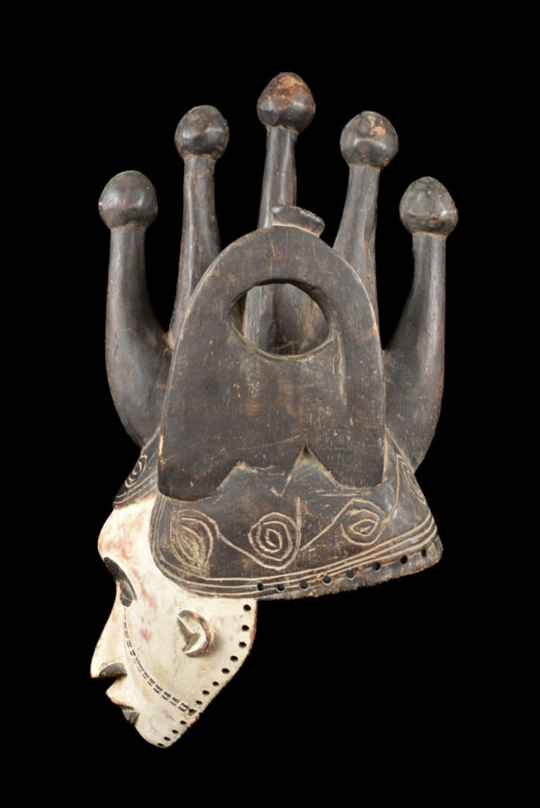 Mask - Wood - Agbogho Mmwo - Igbo / Ibo - Nigeria