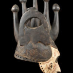 Mask - Wood - Agbogho Mmwo - Igbo / Ibo - Nigeria