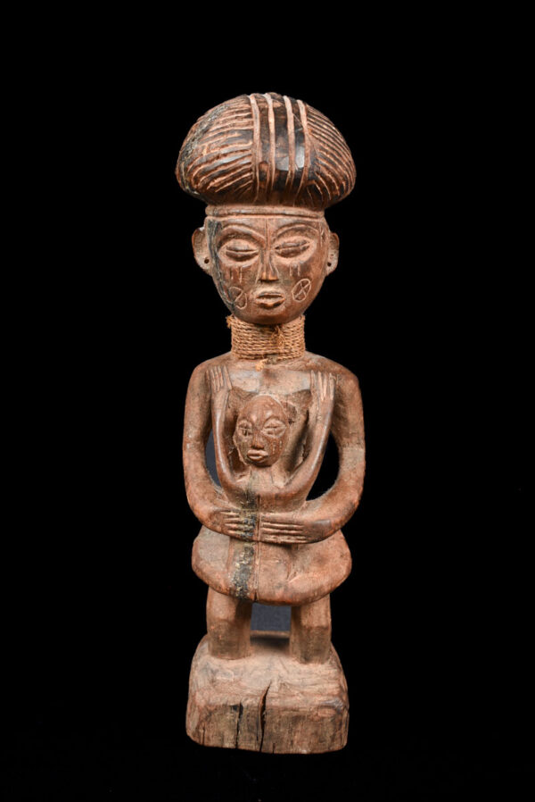 Ancestor figure - Wood - Chokwe - Congo