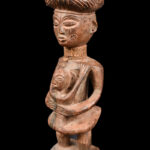 Ancestor figure - Wood - Chokwe - Congo