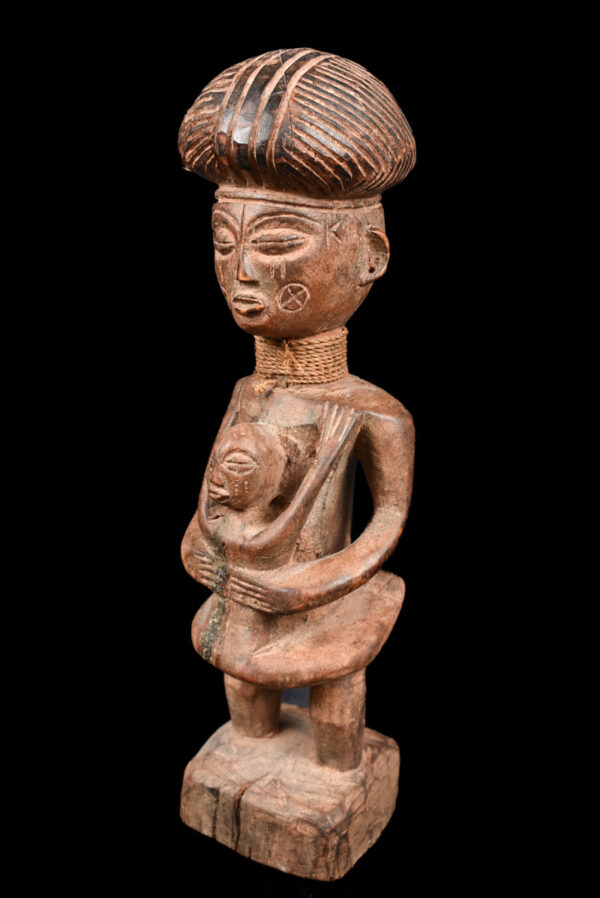Ancestor figure - Wood - Chokwe - Congo