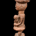 Ancestor figure - Wood - Chokwe - Congo