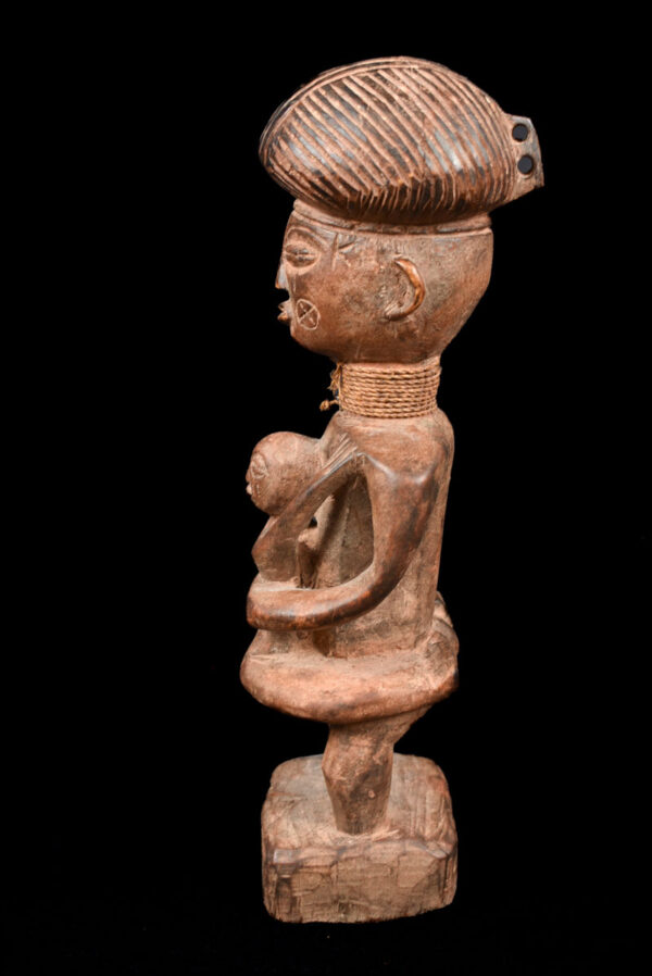 Ancestor figure - Wood - Chokwe - Congo