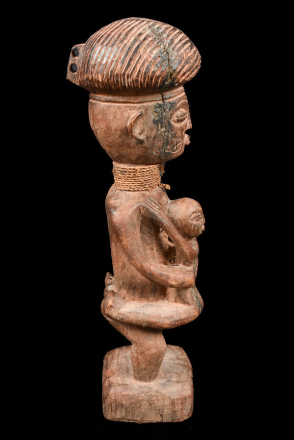 Ancestor figure - Wood - Chokwe - Congo