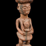 Ancestor figure - Wood - Chokwe - Congo