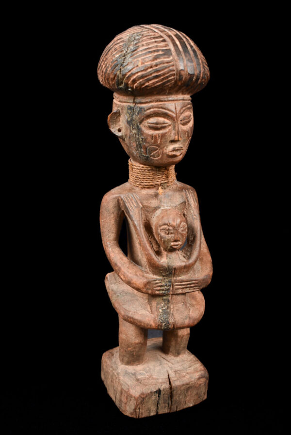 Ancestor figure - Wood - Chokwe - Congo