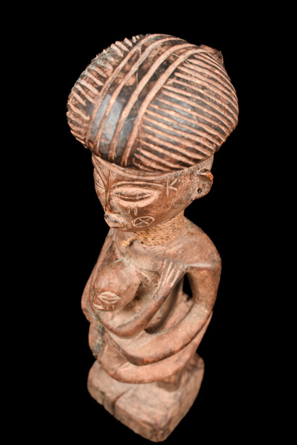 Ancestor figure - Wood - Chokwe - Congo