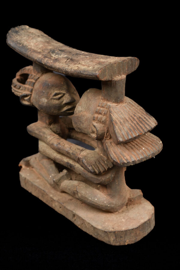 Neck rest - Wood - Luba - Congo DRC