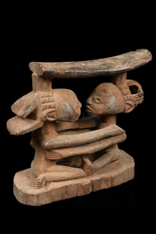 Neck rest - Wood - Luba - Congo DRC