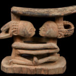 Neck rest - Wood - Luba - Congo DRC