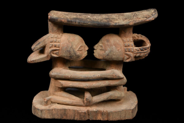 Neck rest - Wood - Luba - Congo DRC