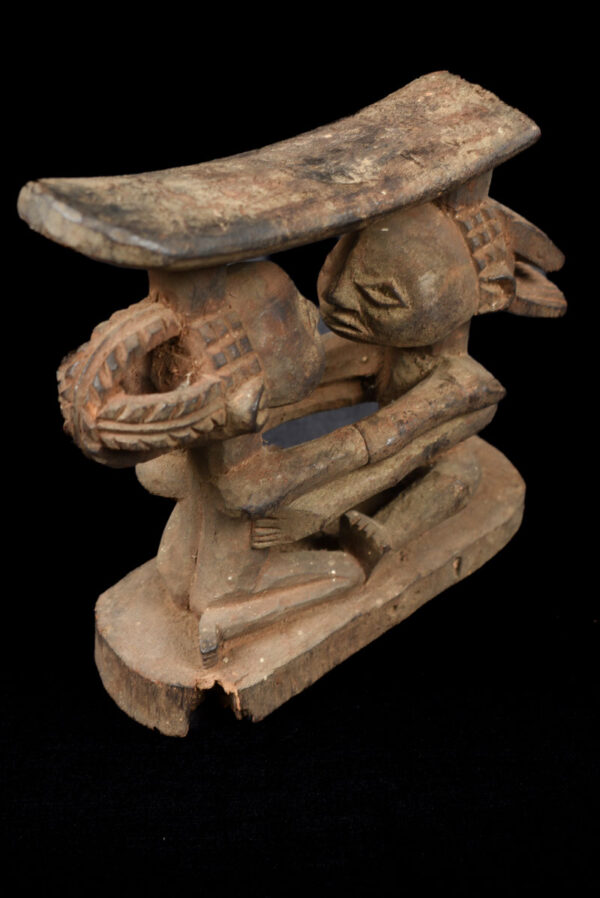 Neck rest - Wood - Luba - Congo DRC