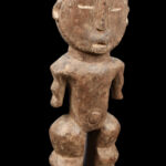 Ancestor figure - Wood - Ngbaka - Congo DRC