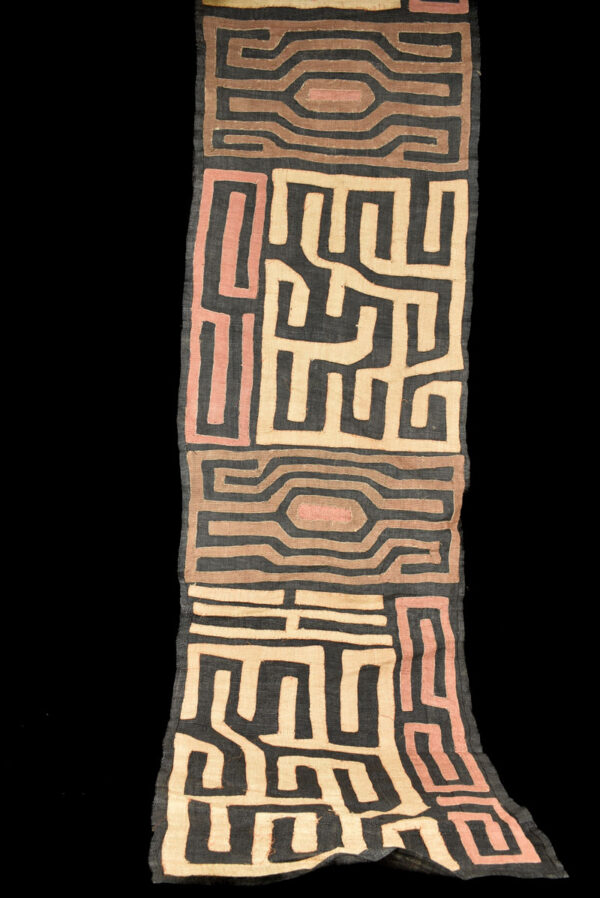 Textile - Cloth - Shoowa-Kuba - DR Congo 320 cm
