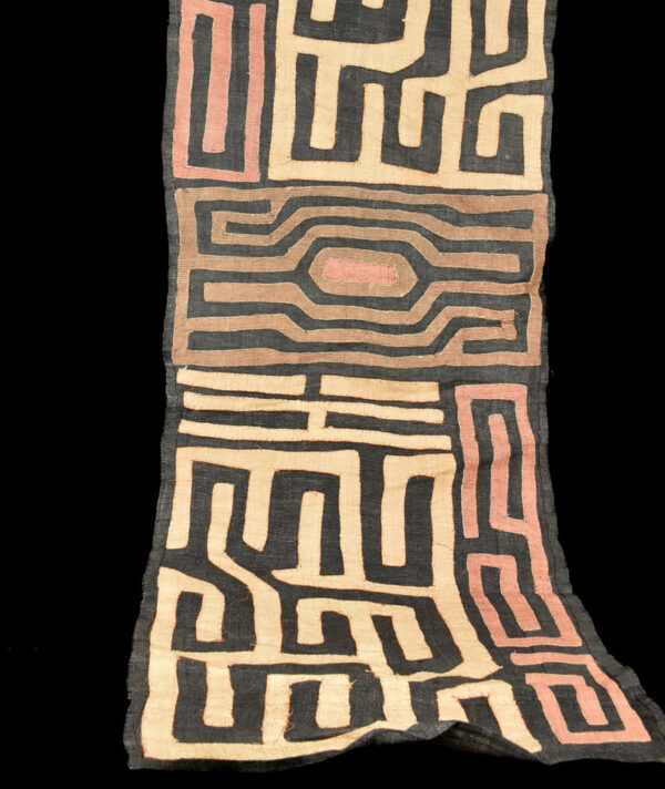 Textile - Cloth - Shoowa-Kuba - DR Congo 320 cm