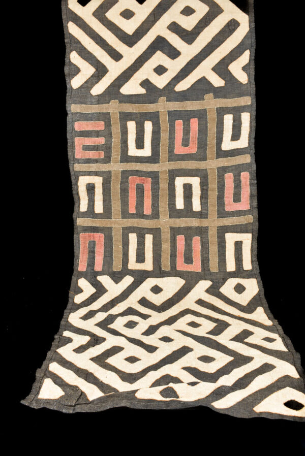 Textile - Cloth - Shoowa-Kuba - DR Congo 340 cm