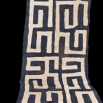 Textile - Cloth - Shoowa-Kuba - DR Congo 270 cm