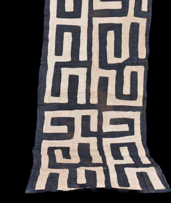Textile - Cloth - Shoowa-Kuba - DR Congo 270 cm