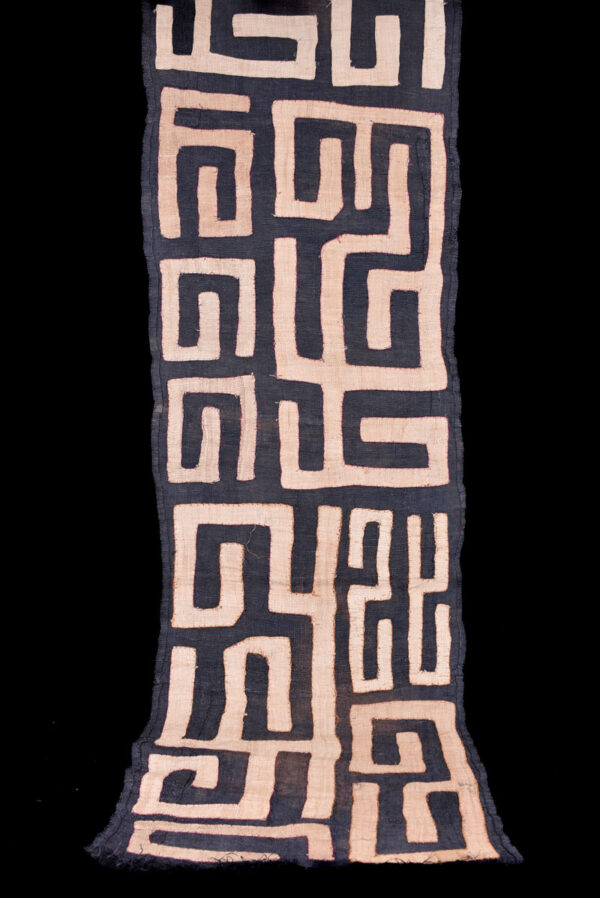 Textile - Cloth - Shoowa-Kuba - DR Congo 270 cm