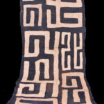 Textile - Cloth - Shoowa-Kuba - DR Congo 270 cm