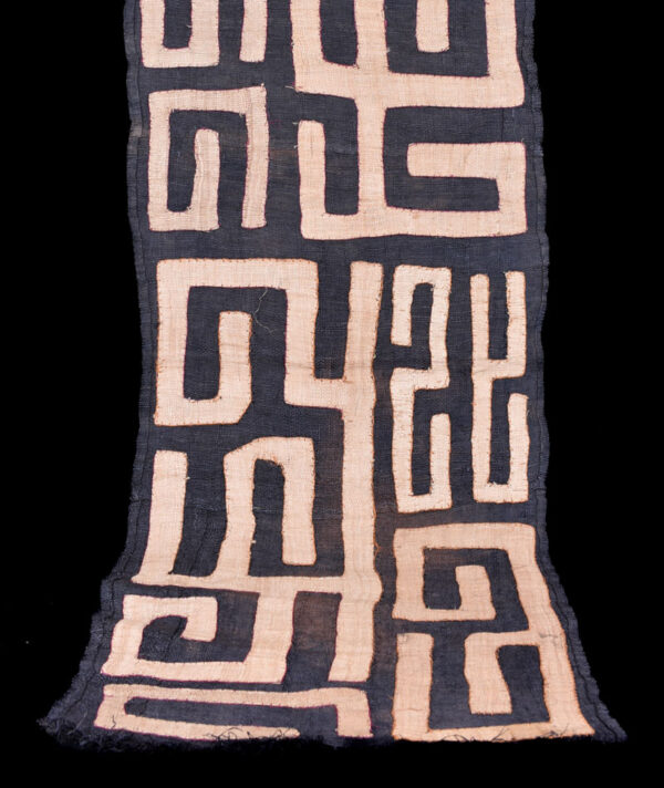 Textile - Cloth - Shoowa-Kuba - DR Congo 270 cm
