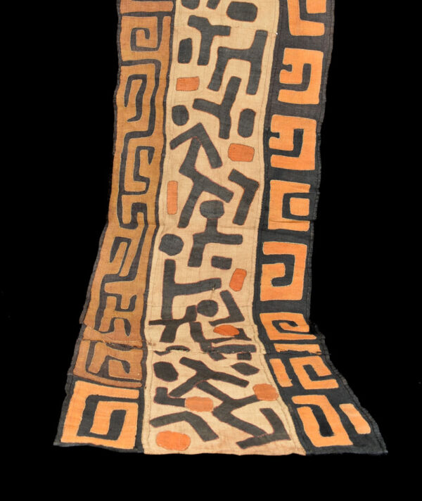 Textile - Cloth - Shoowa-Kuba - DR Congo 300 cm