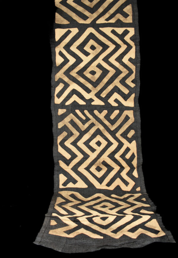 Textile - Cloth - Shoowa-Kuba - DR Congo 320 cm