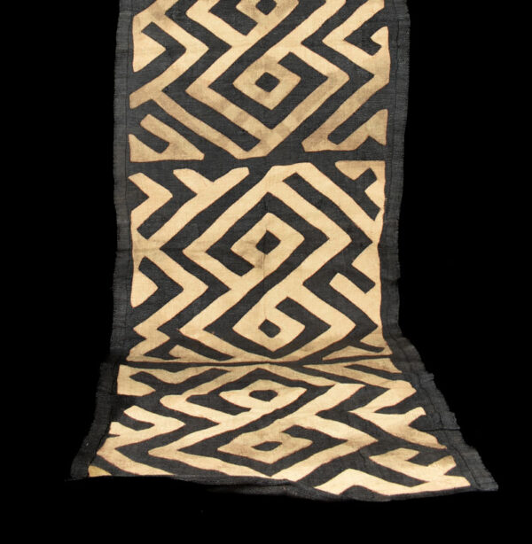 Textile - Cloth - Shoowa-Kuba - DR Congo 320 cm
