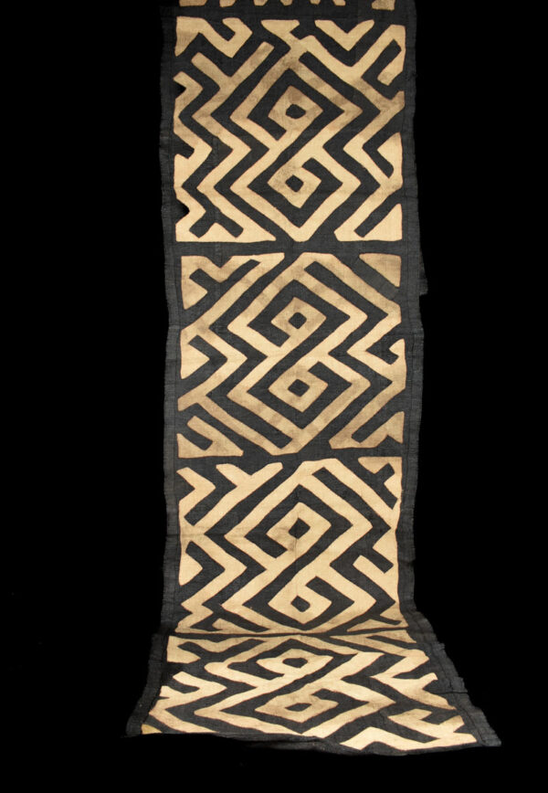 Textile - Cloth - Shoowa-Kuba - DR Congo 320 cm