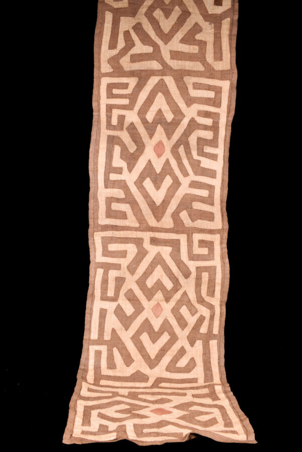 Textile - Cloth - Shoowa-Kuba - DR Congo 290 cm