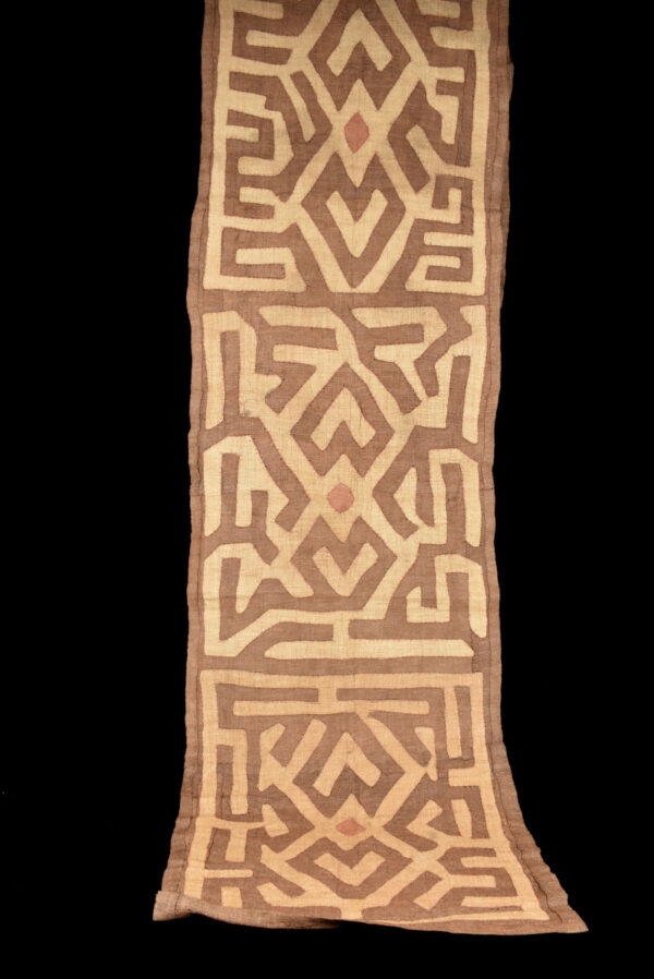 Textile - Cloth - Shoowa-Kuba - DR Congo 290 cm