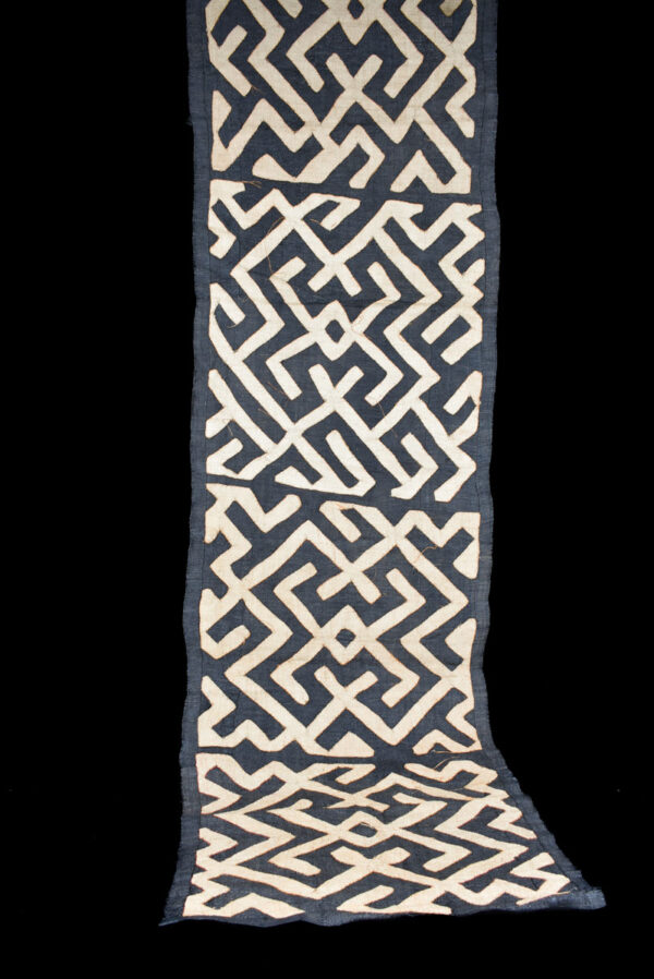 Textile - Cloth - Shoowa-Kuba - DR Congo 280 cm