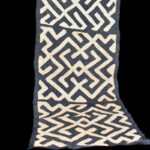 Textile - Cloth - Shoowa-Kuba - DR Congo 280 cm