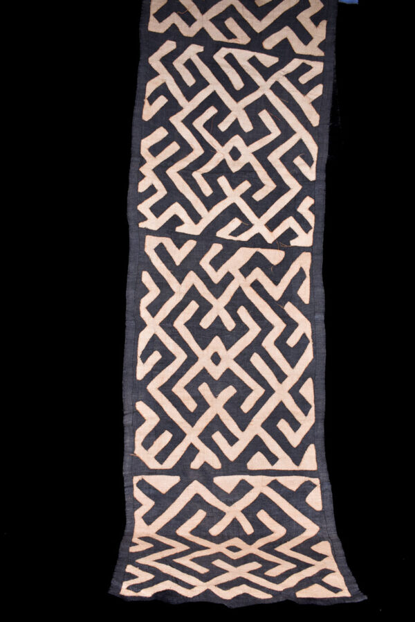 Textile - Cloth - Shoowa-Kuba - DR Congo 280 cm