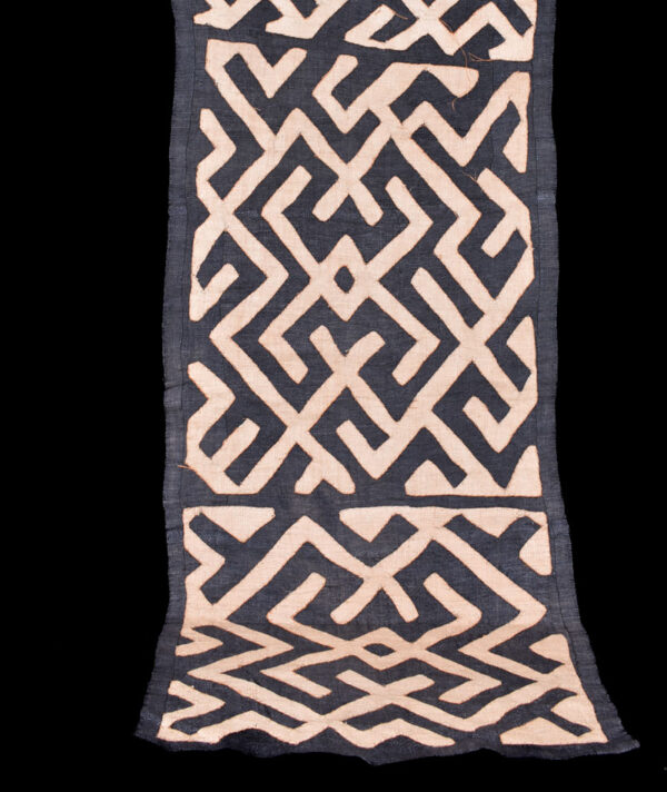 Textile - Cloth - Shoowa-Kuba - DR Congo 280 cm