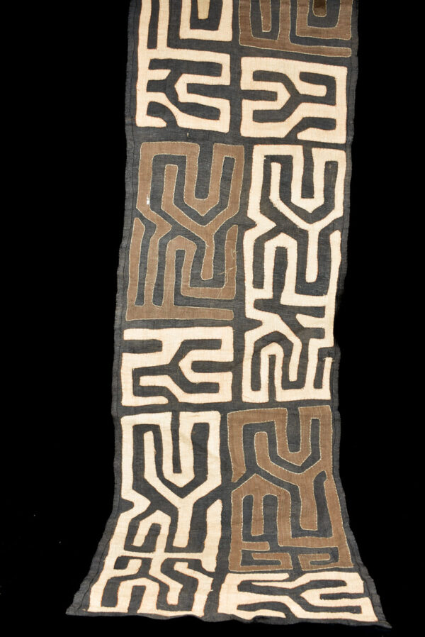 Textile - Cloth - Shoowa-Kuba - DR Congo 280 cm