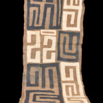 Textile - Cloth - Shoowa-Kuba - DR Congo 280 cm