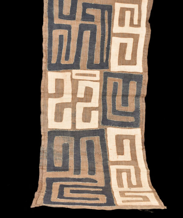 Textile - Cloth - Shoowa-Kuba - DR Congo 280 cm
