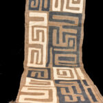 Textile - Cloth - Shoowa-Kuba - DR Congo 280 cm