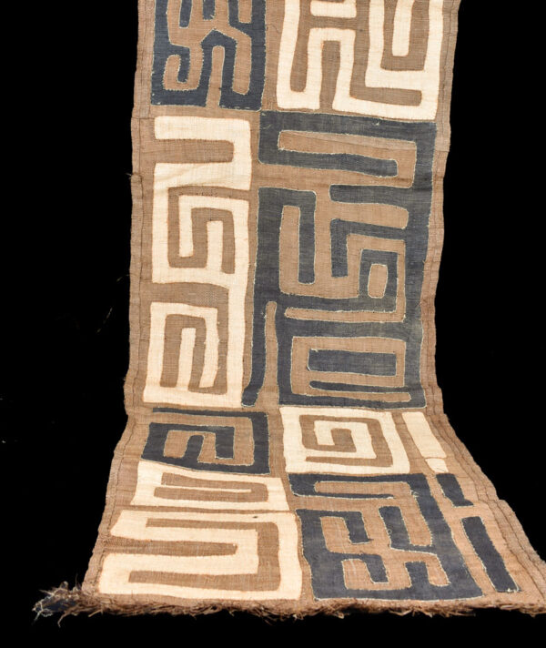 Textile - Cloth - Shoowa-Kuba - DR Congo 280 cm