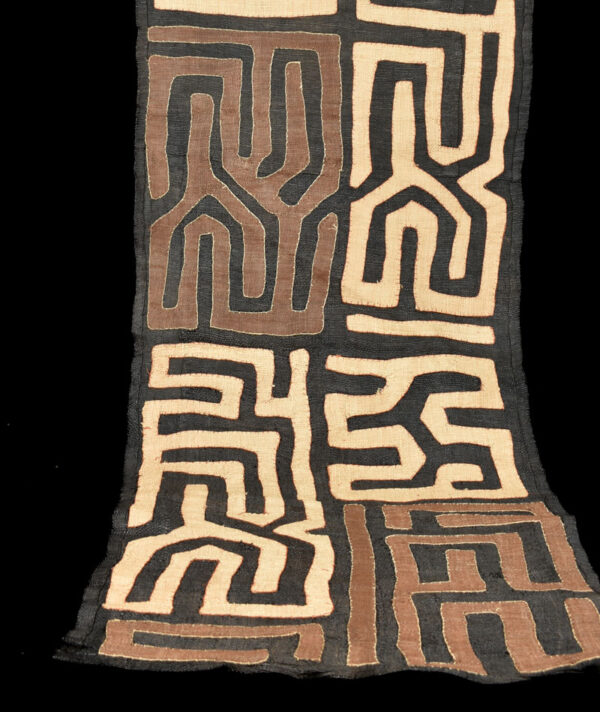 Textile - Cloth - Shoowa-Kuba - DR Congo 280 cm
