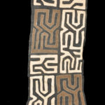 Textile - Cloth - Shoowa-Kuba - DR Congo 270 cm