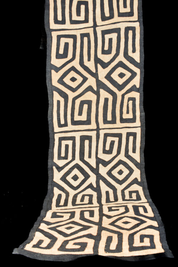 Textile - Cloth - Shoowa-Kuba - DR Congo 320 cm