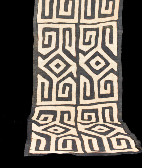 Textile - Cloth - Shoowa-Kuba - DR Congo 320 cm