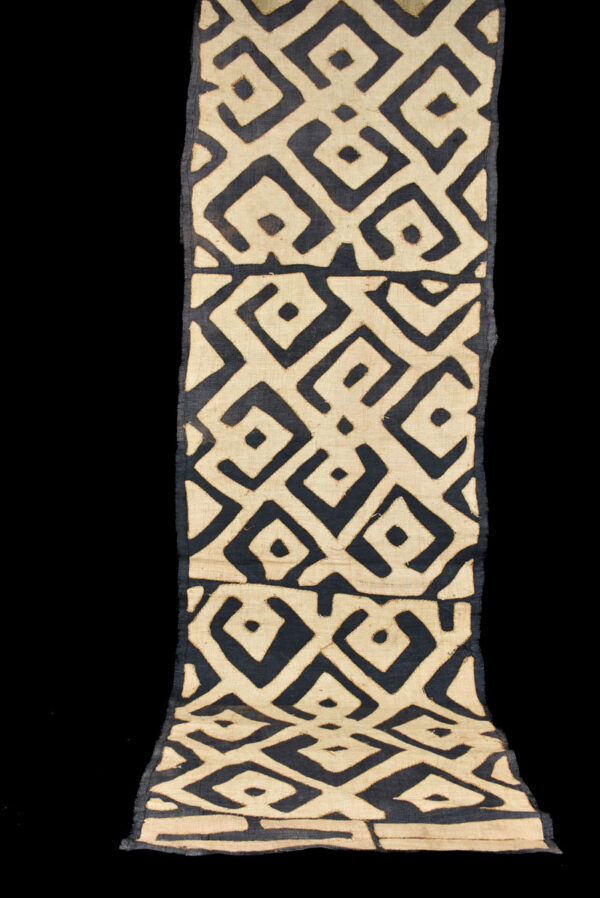 Textile - Cloth - Shoowa-Kuba - DR Congo 310 cm