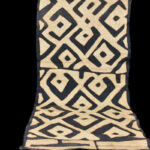 Textile - Cloth - Shoowa-Kuba - DR Congo 310 cm