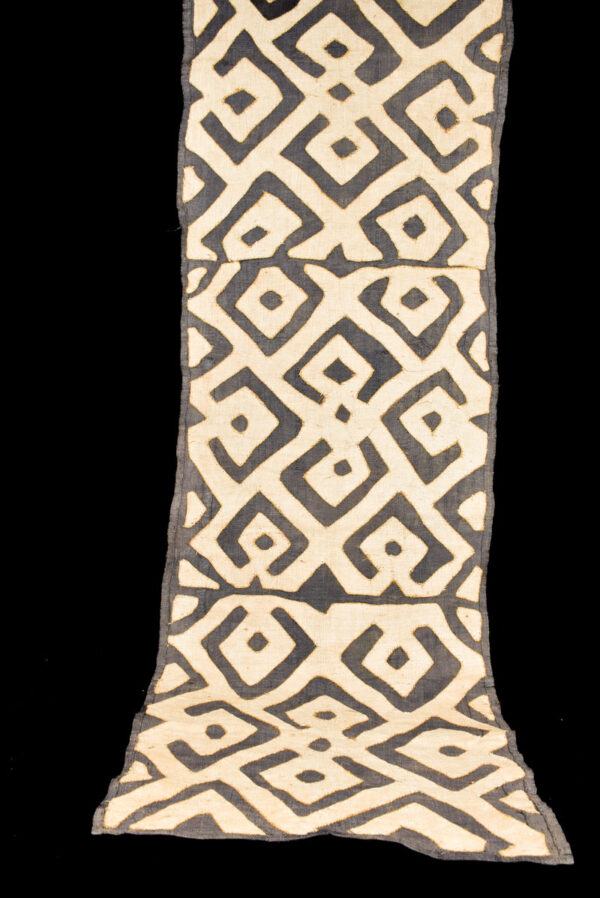 Textile - Cloth - Shoowa-Kuba - DR Congo 310 cm
